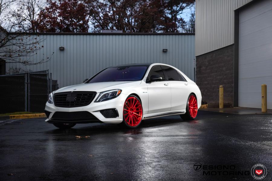  Mercedes-AMG S63 on Vossen Wheels (VPS-305) 2018 года  (фото 1 из 3)